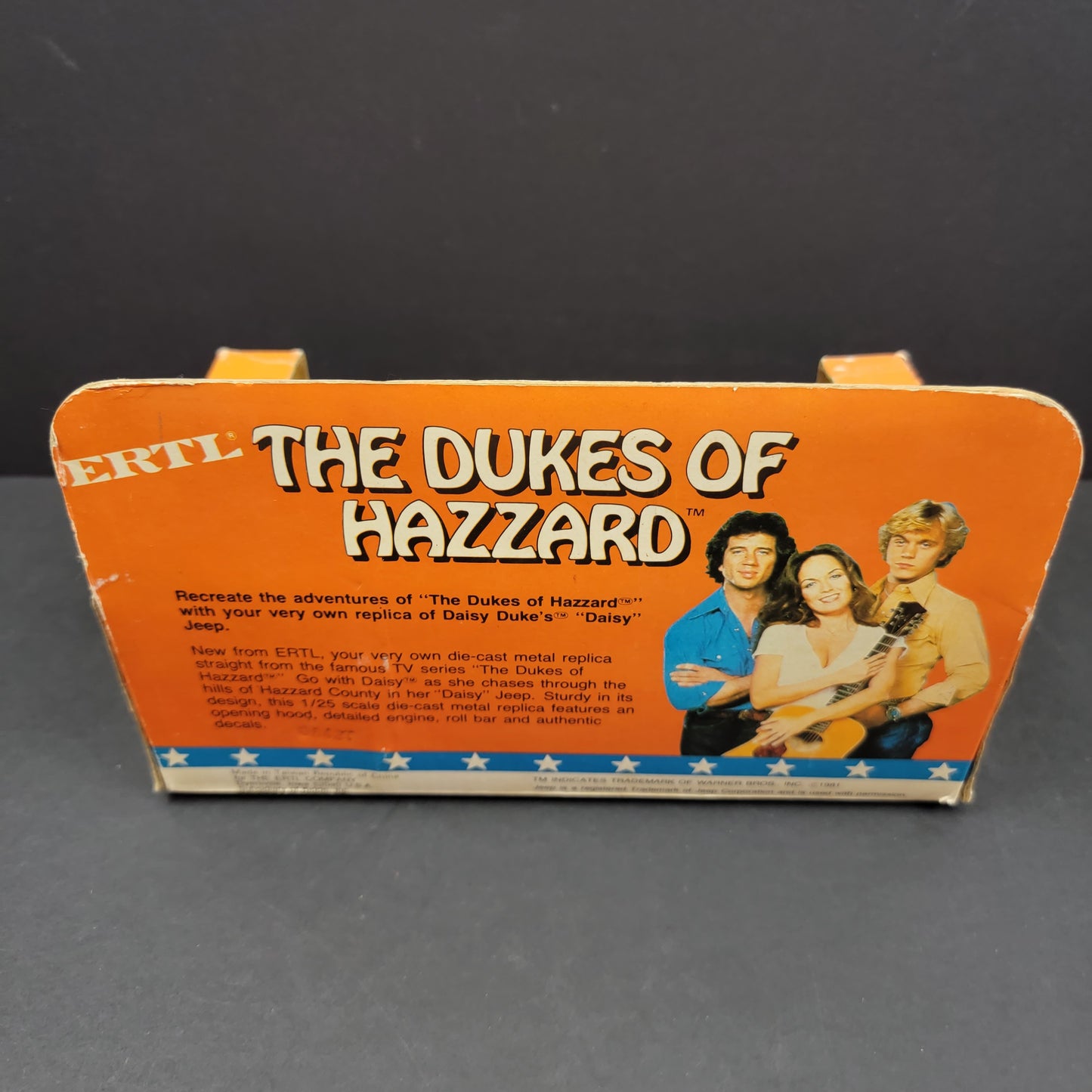 1:25 Dukes Of Hazzard Diecast "DAISY" Jeep - 1981