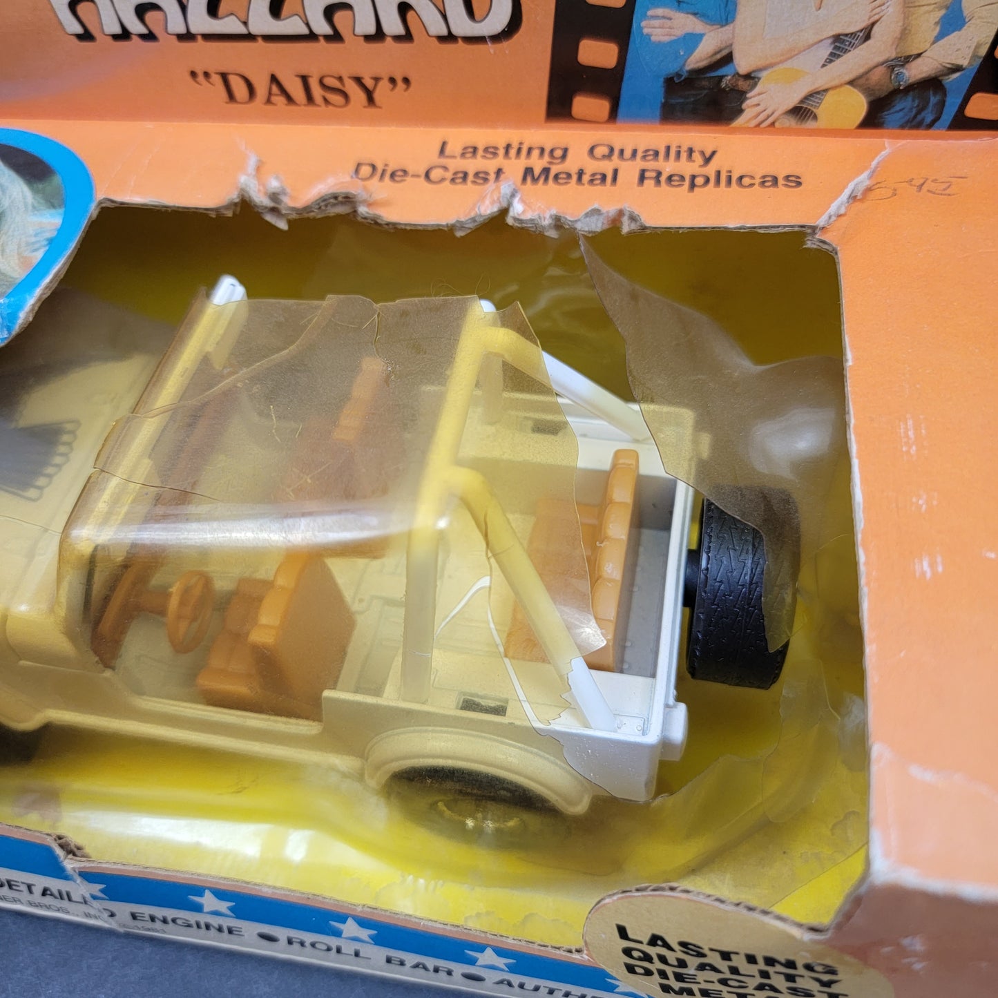 1:25 Dukes Of Hazzard Diecast "DAISY" Jeep - 1981