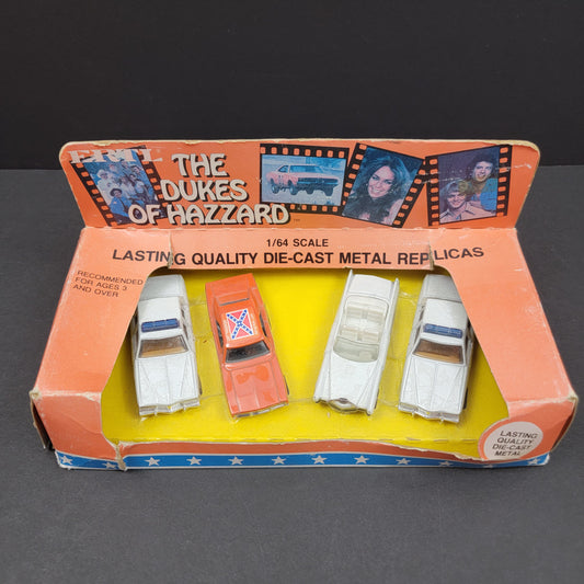 1:64 Dukes Of Hazzard FOUR-Car Diecast set - 1981