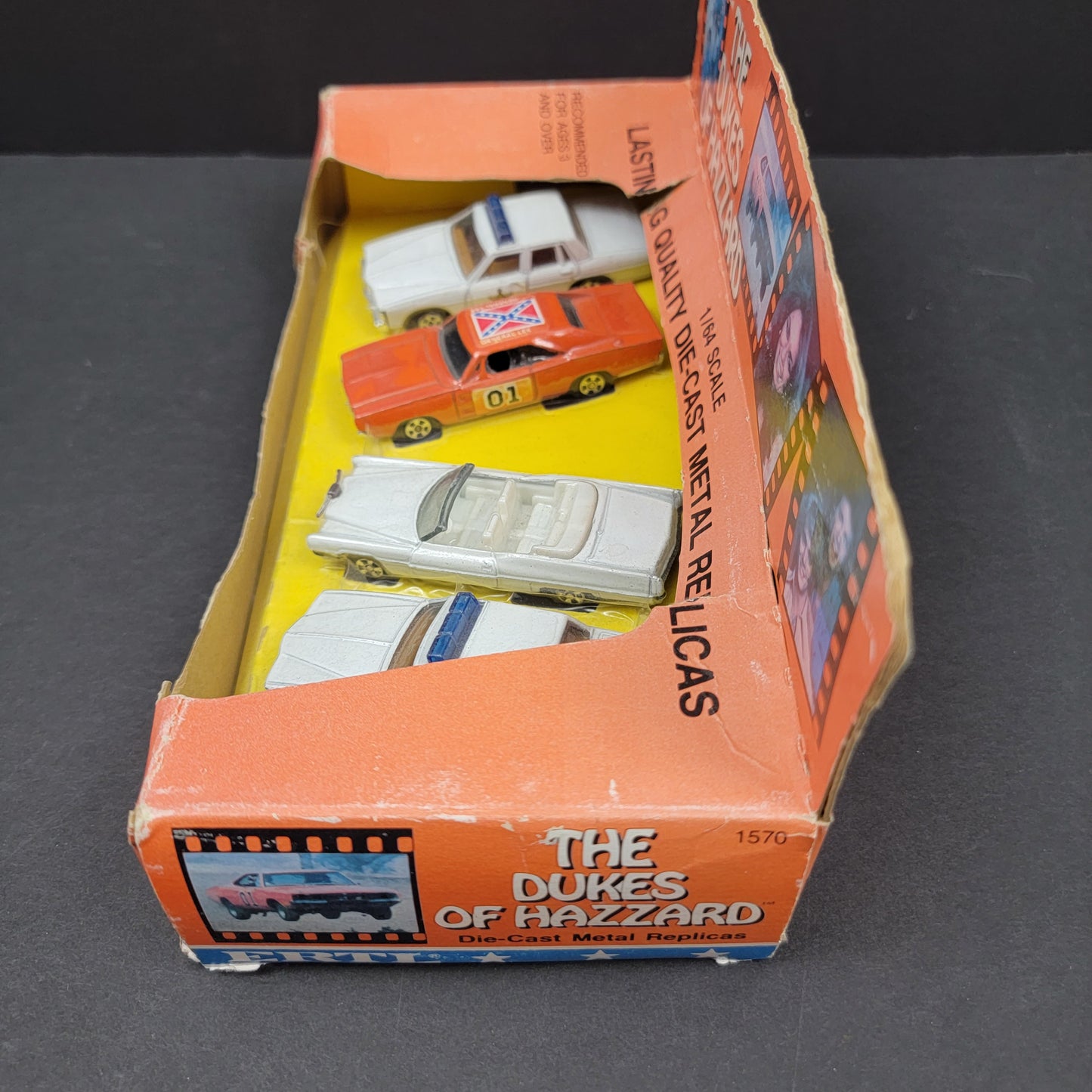 1:64 Dukes Of Hazzard FOUR-Car Diecast set - 1981