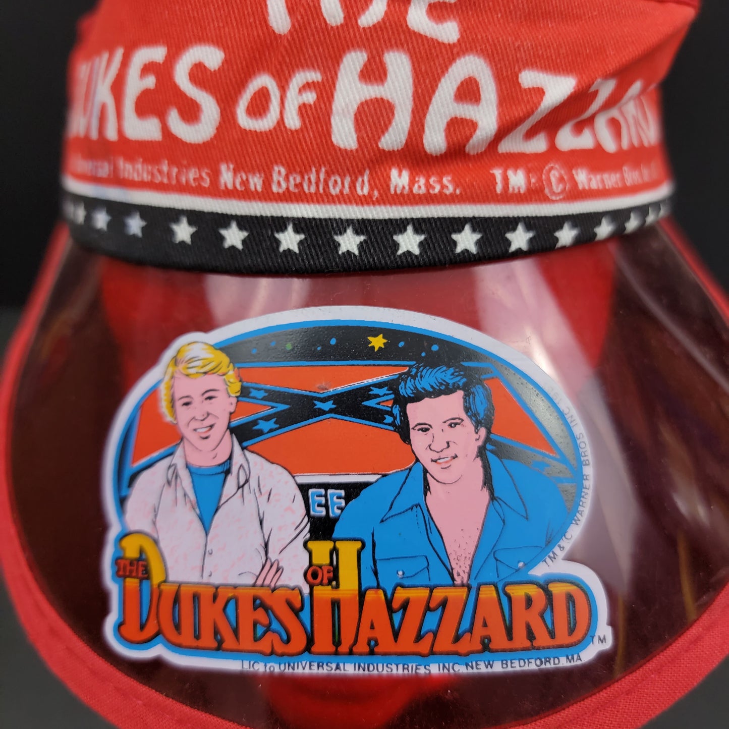 Dukes Of Hazzard (Red) Sun Visor - 1981