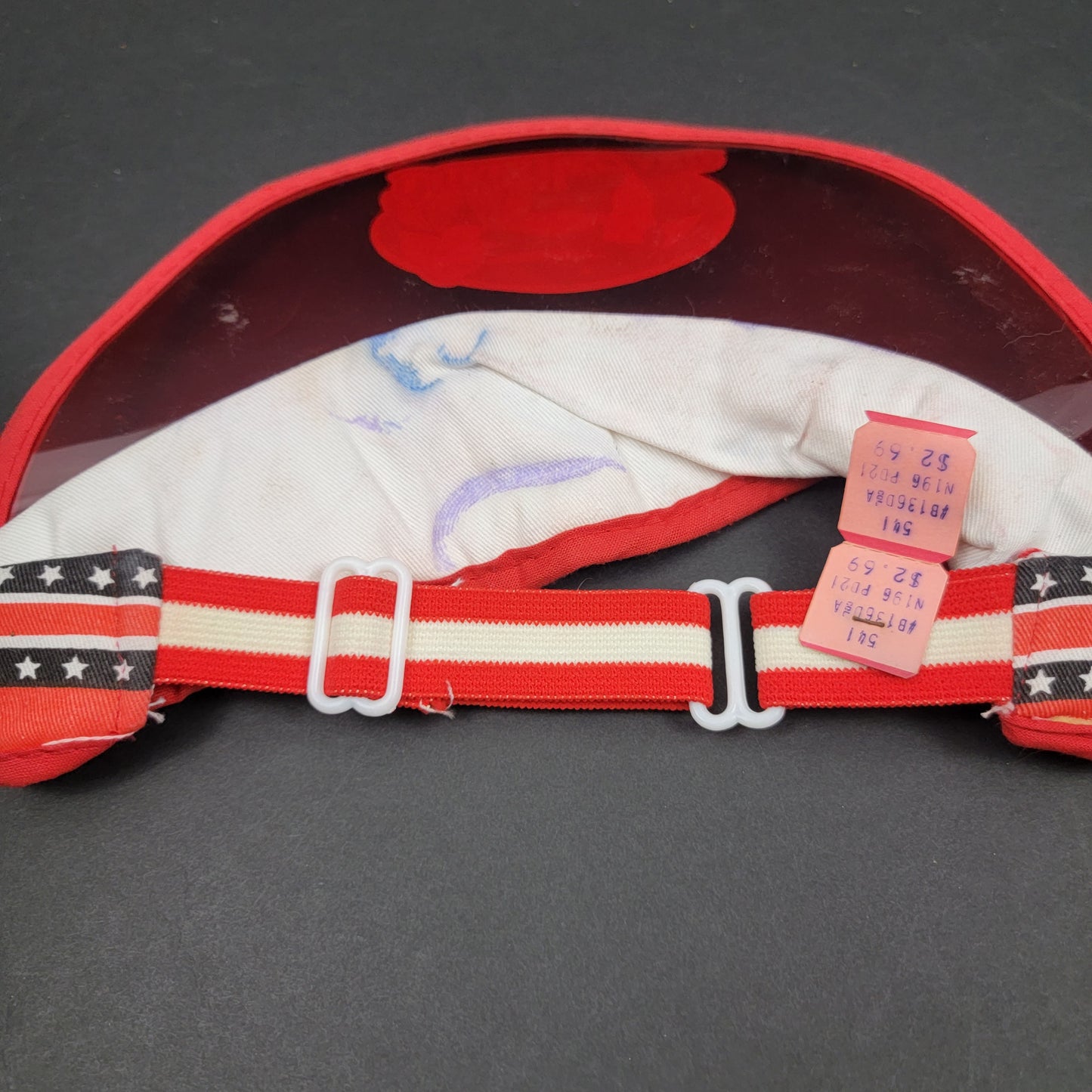 Dukes Of Hazzard (Red) Sun Visor - 1981