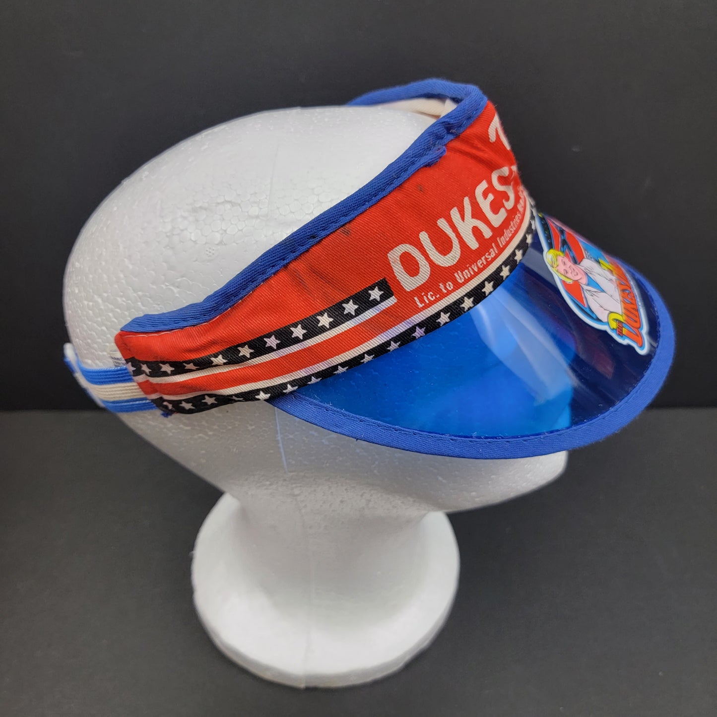 Dukes Of Hazzard (Light Blue/Sky Blue) Sun Visor - 1981