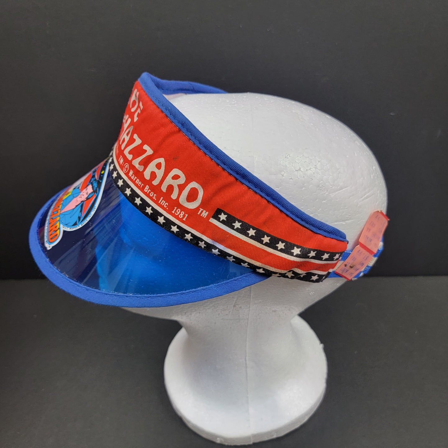 Dukes Of Hazzard (Light Blue/Sky Blue) Sun Visor - 1981