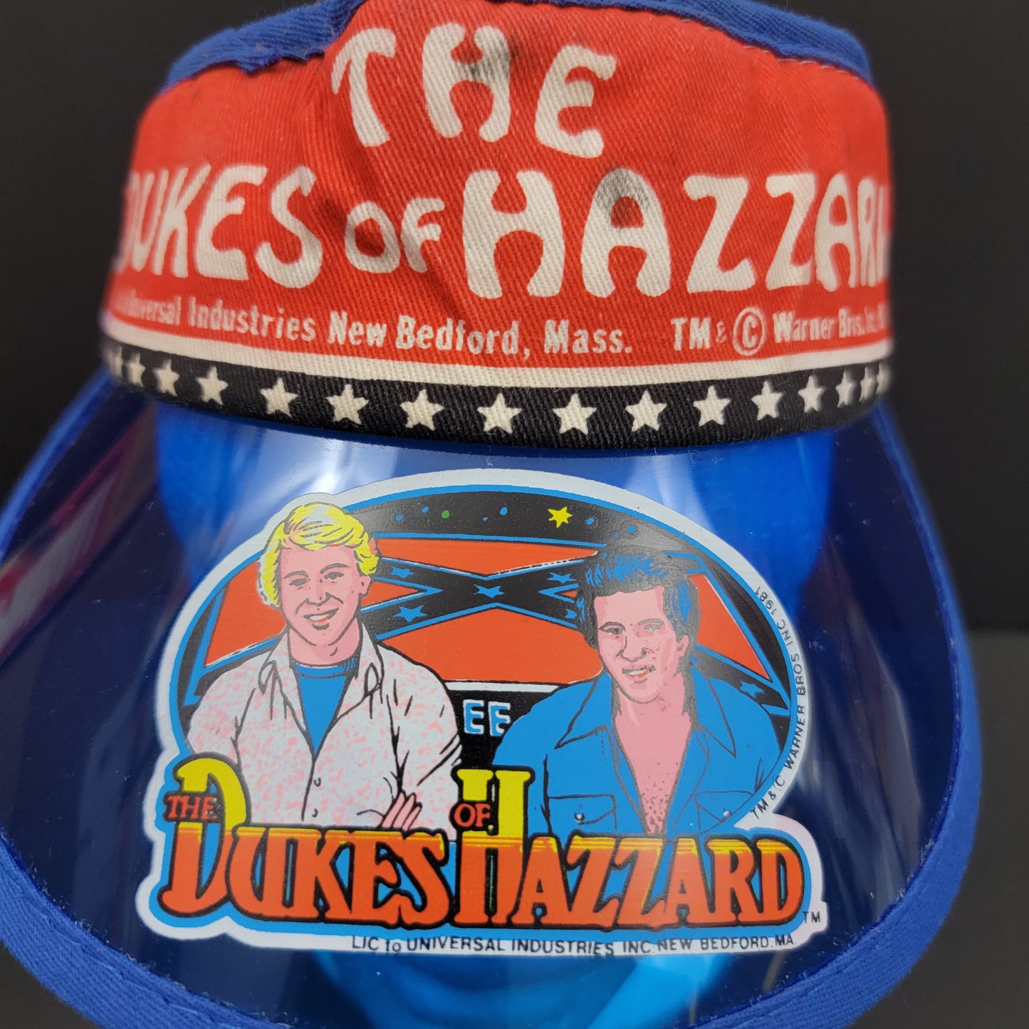 Dukes Of Hazzard (Light Blue/Sky Blue) Sun Visor - 1981