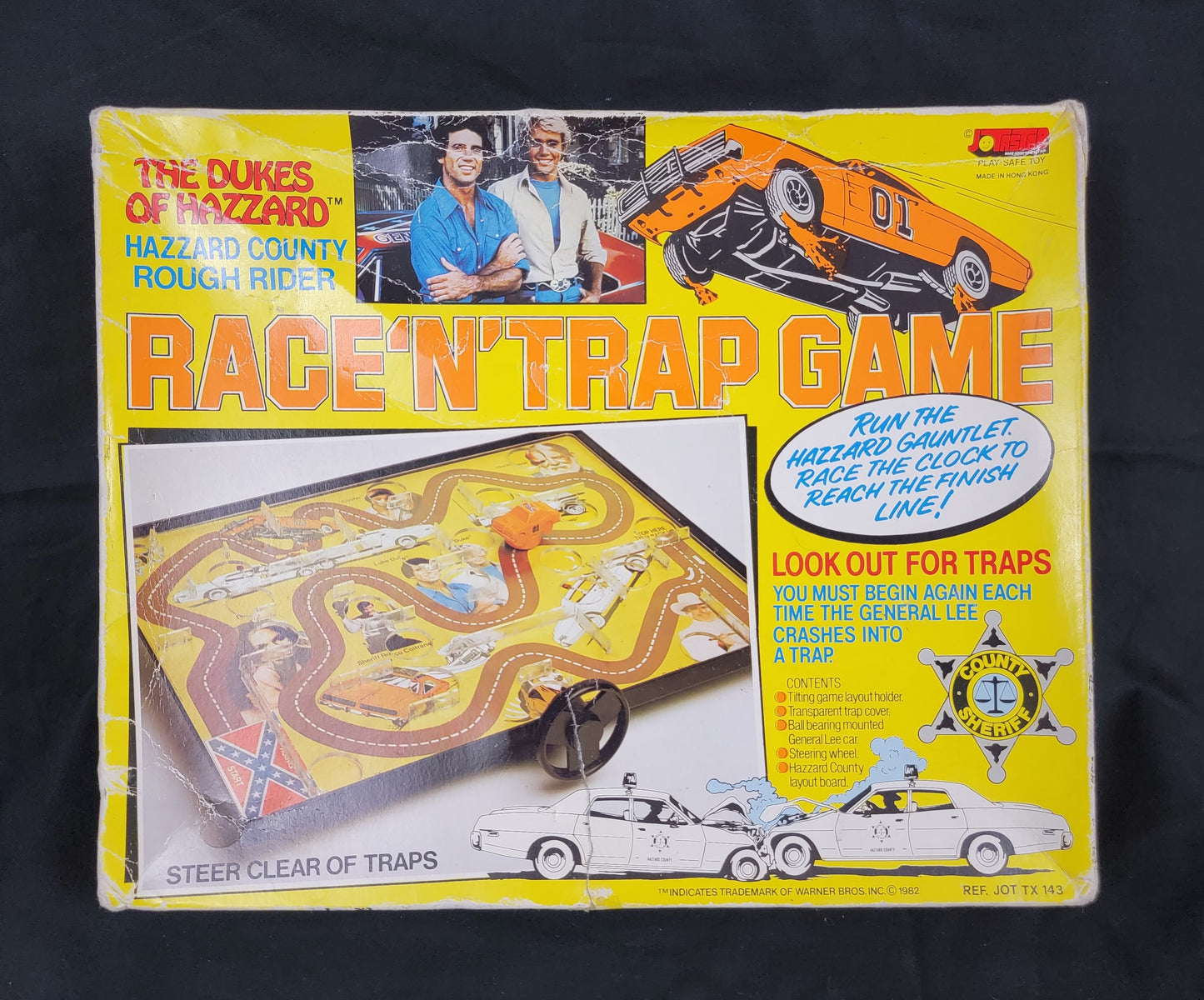 Dukes Of Hazzard Race 'N' Trap Game - 1982