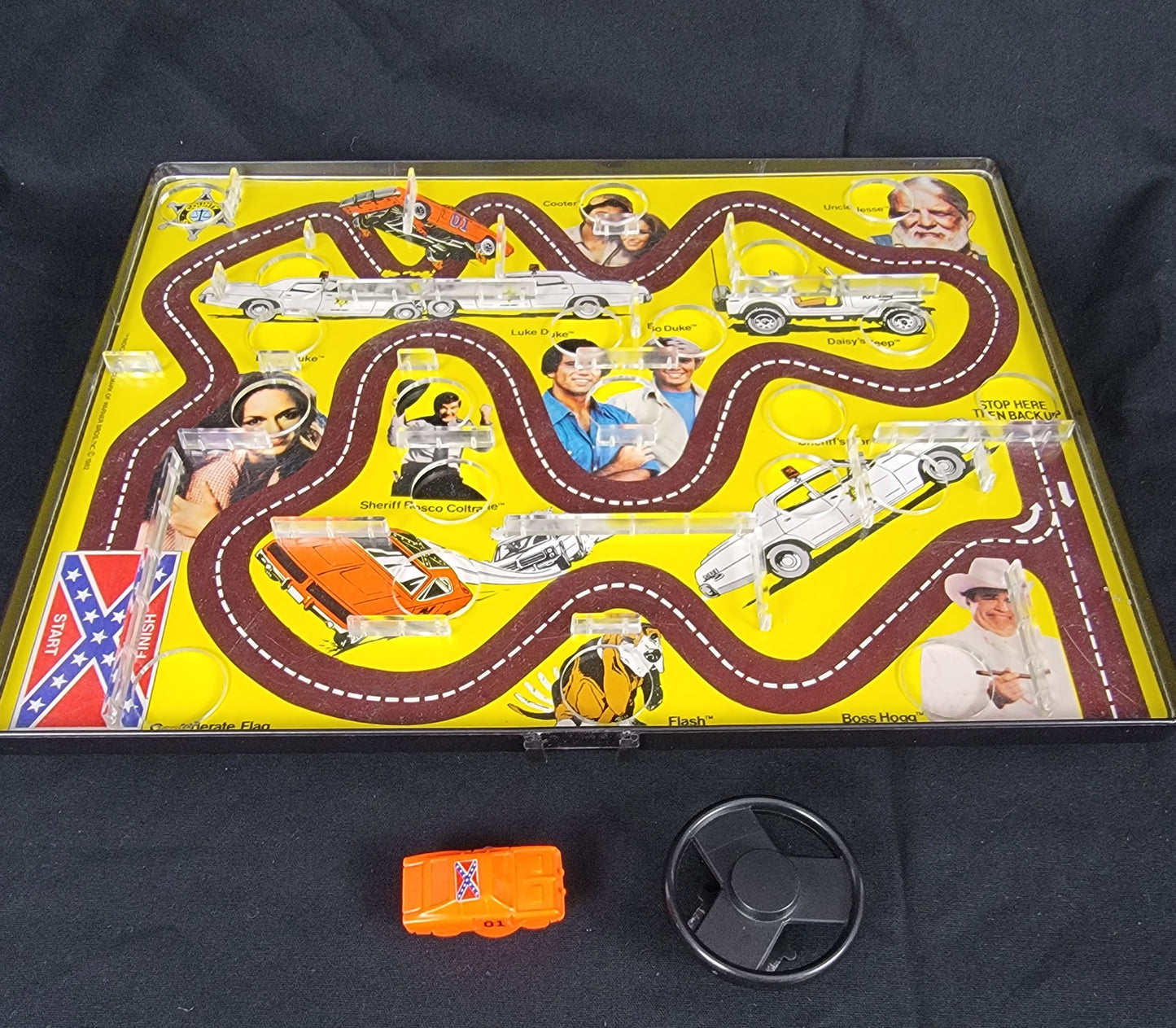 Dukes Of Hazzard Race 'N' Trap Game - 1982