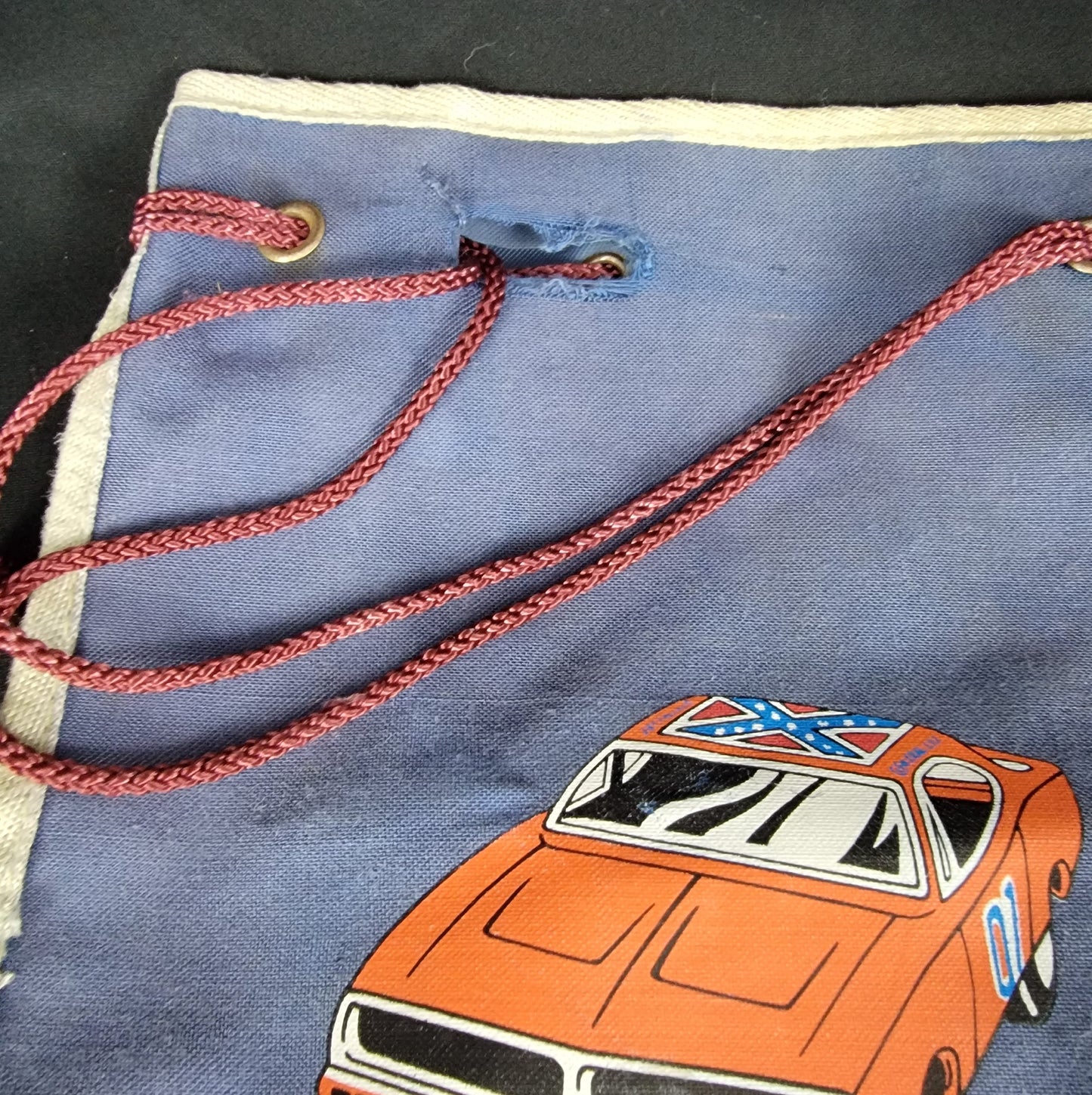 Dukes Of Hazzard Drawstring Bag/Knapsack (C) - 1982