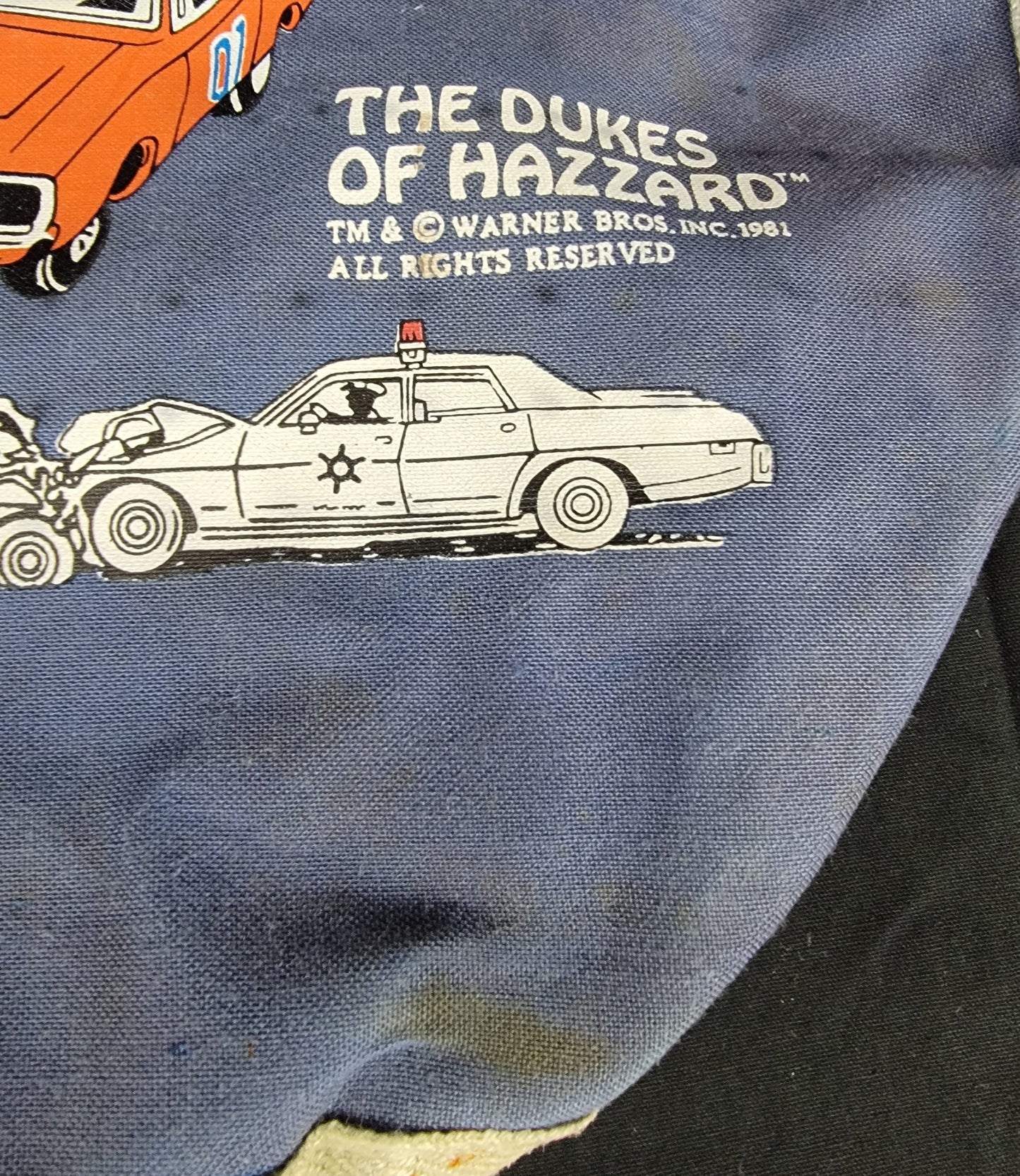 Dukes Of Hazzard Drawstring Bag/Knapsack (C) - 1982