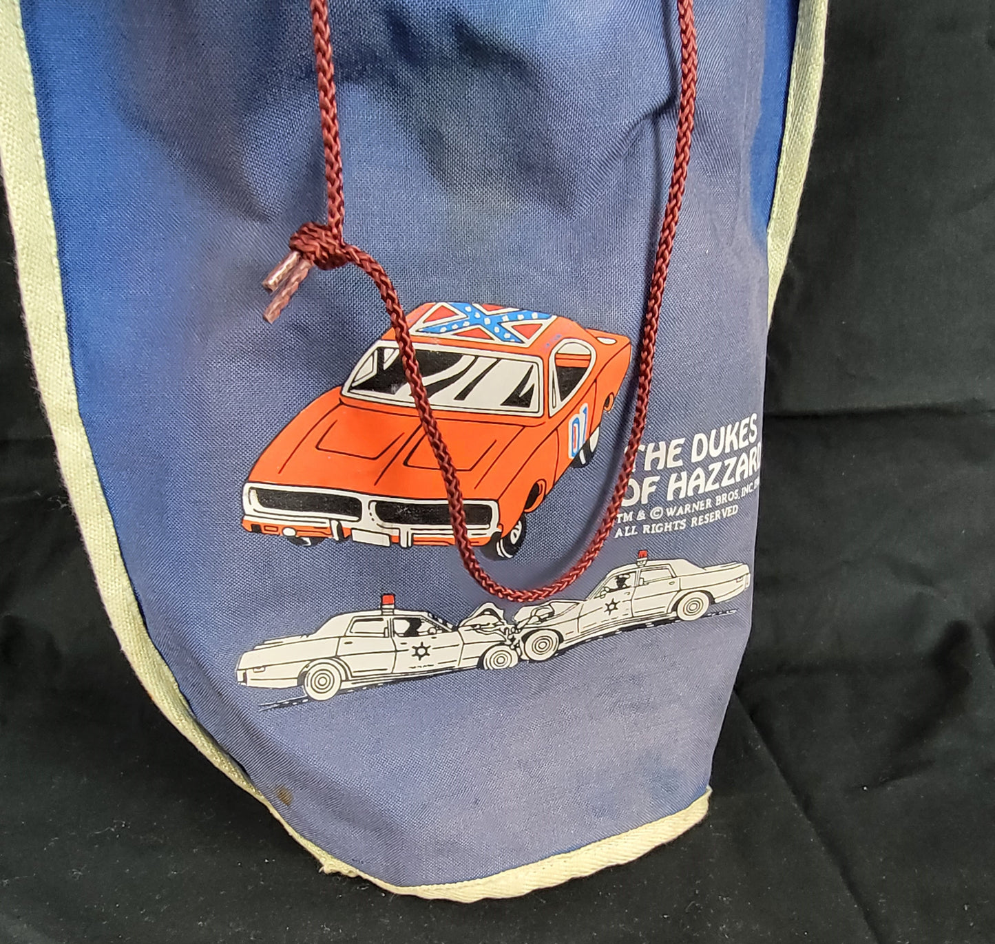 Dukes Of Hazzard Drawstring Bag/Knapsack (B) - 1982