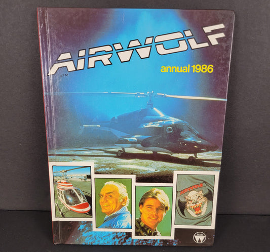 AIRWOLF Annual Book - 1986