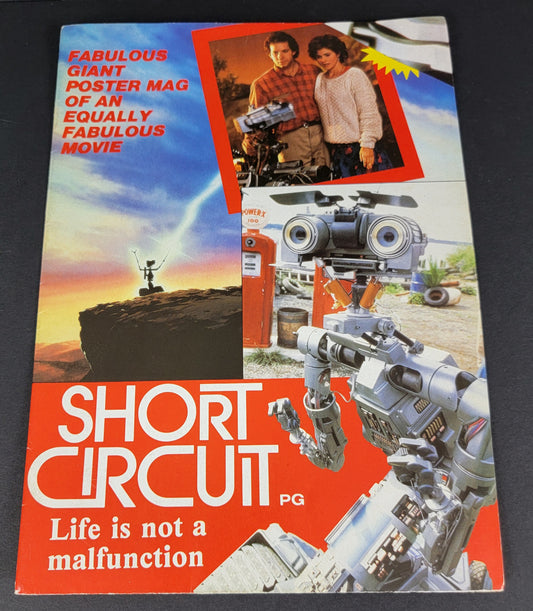 Short Circuit Poster Magazine - 1986