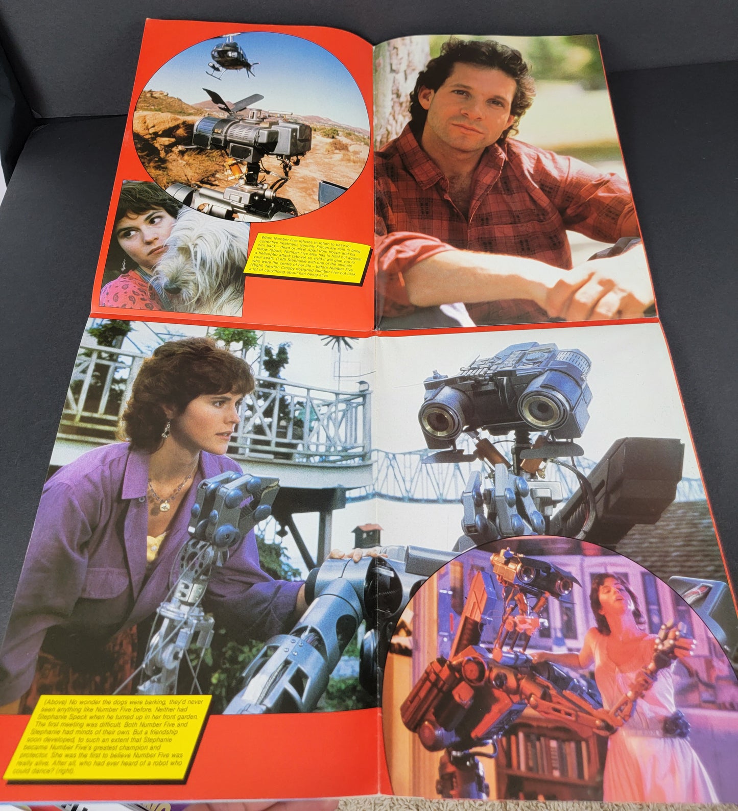 Short Circuit Poster Magazine - 1986