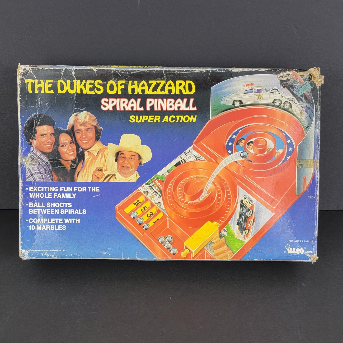 Dukes OF Hazzard Spiral Pinball "Super Action" (DC010528B)