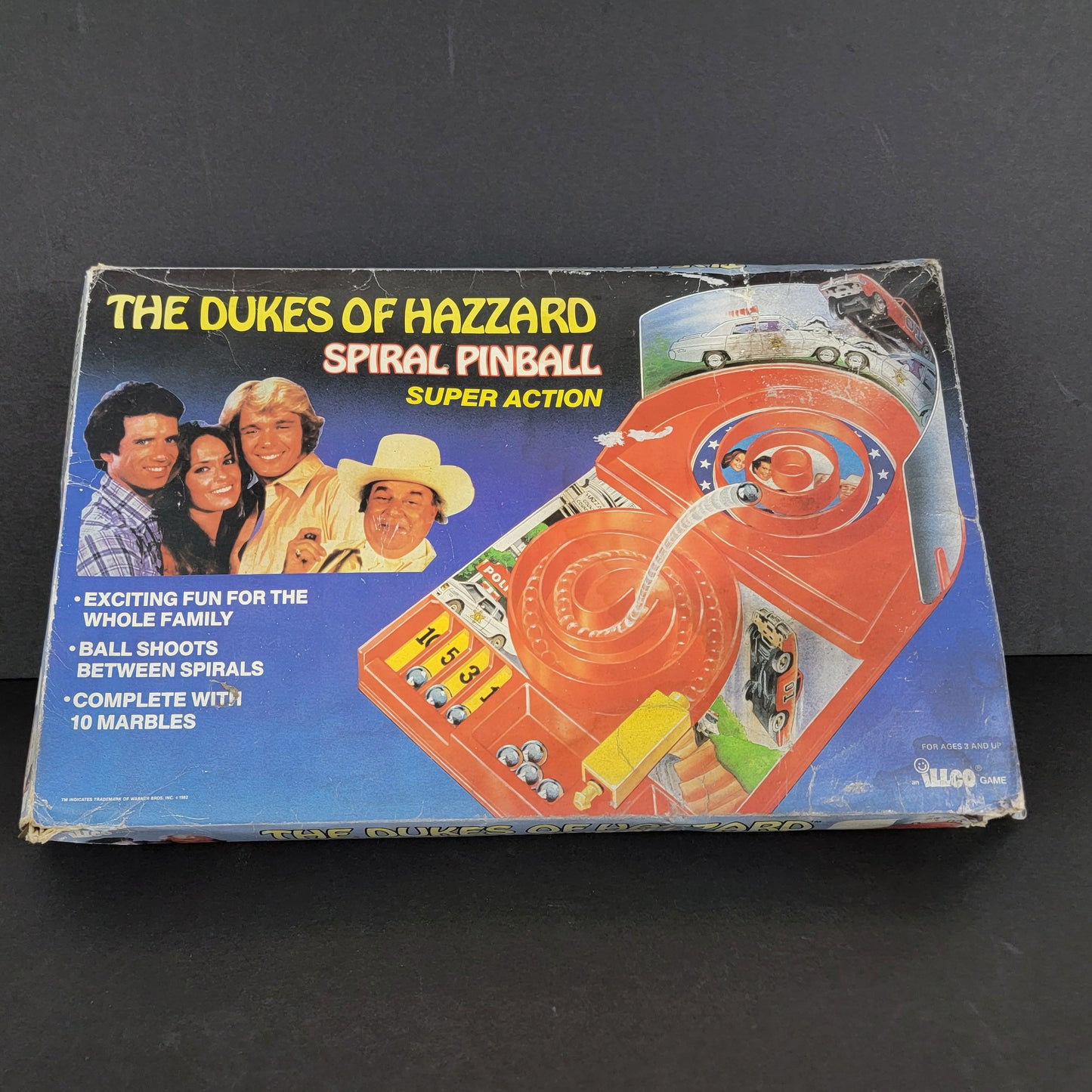 Dukes OF Hazzard Spiral Pinball "Super Action" (DC010528C)