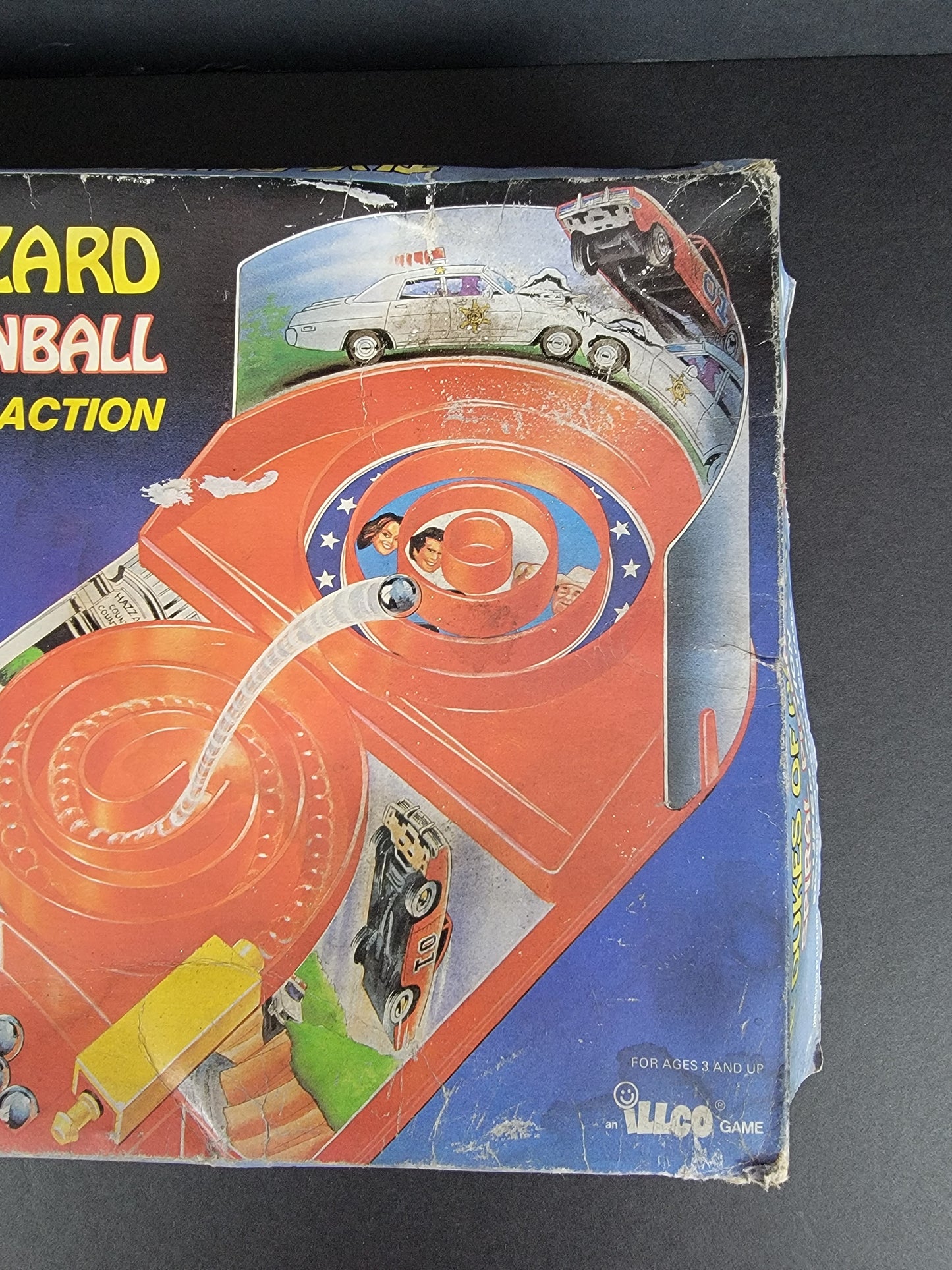 Dukes OF Hazzard Spiral Pinball "Super Action" (DC010528C)