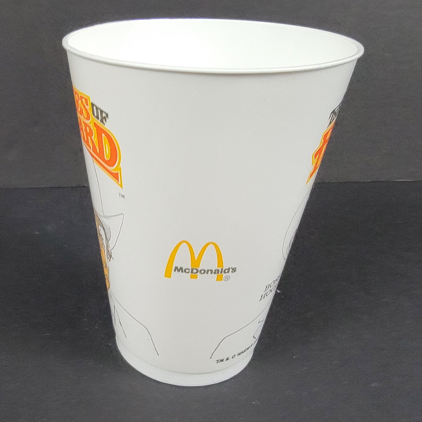 McDonald's Plastic Cup "BOSS HOGG"