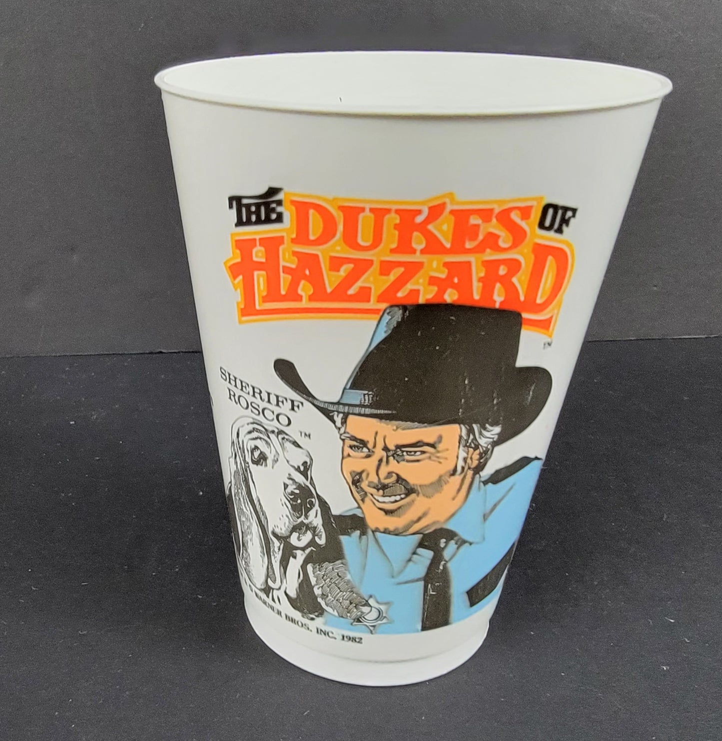 McDonald's Plastic Cup "ROSCOE AND FLASH"