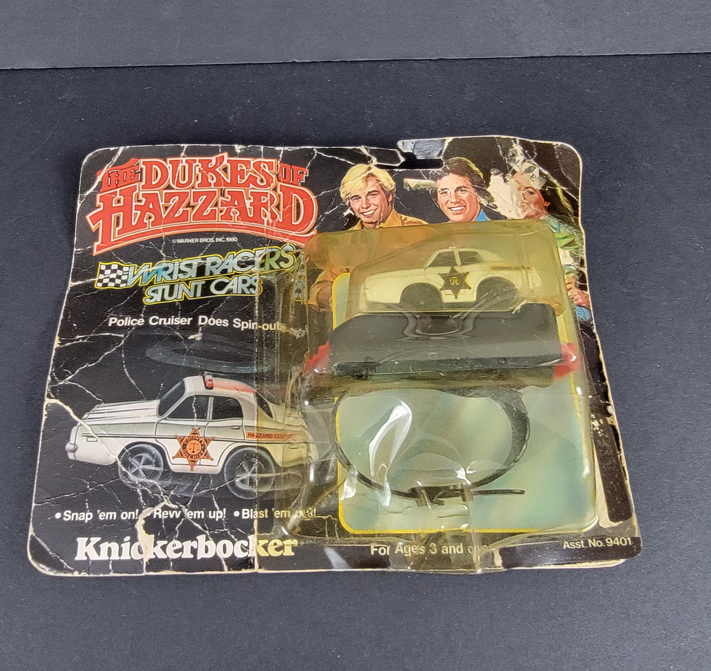 Dukes of Hazzard Wrist Racer Stunt Car (Sheriff) - 1980