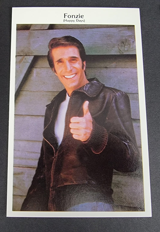 TV STAR PACKS Celebrity Mini-Print, FONZIE - 1982