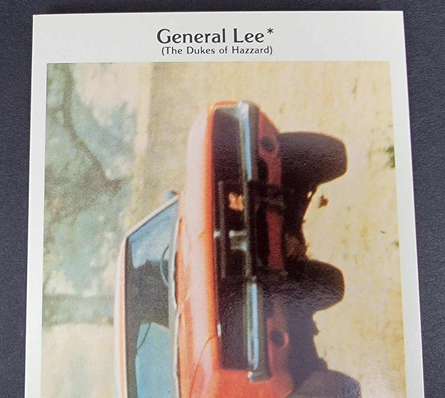 TV STAR PACKS Celebrity Mini-Print, GENERAL LEE - 1982