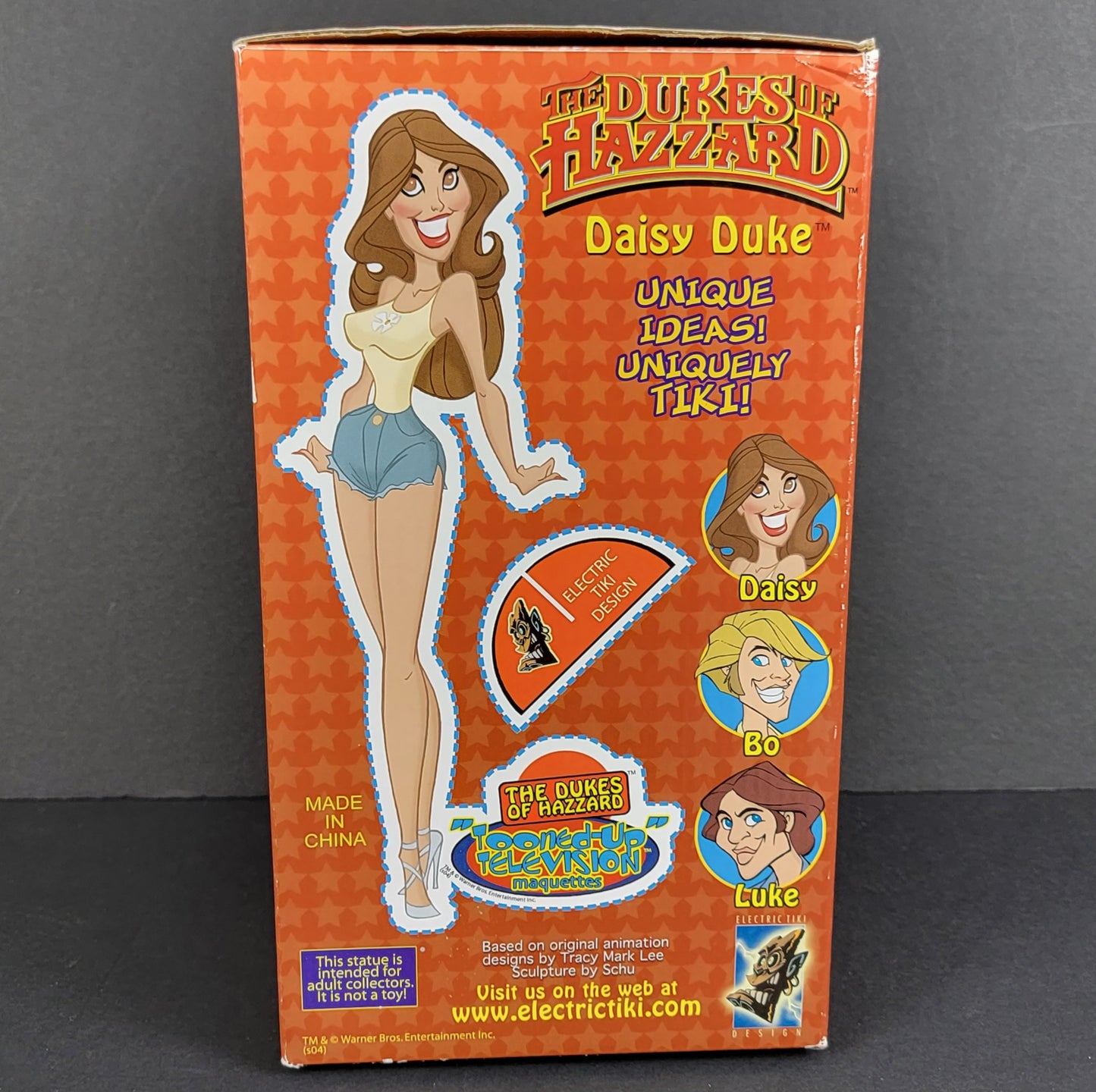 DAISY DUKE -TIKI "Tooned-Up" Television Marquette