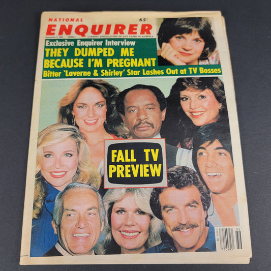 NATIONAL ENQUIRER, 7 September, 1982