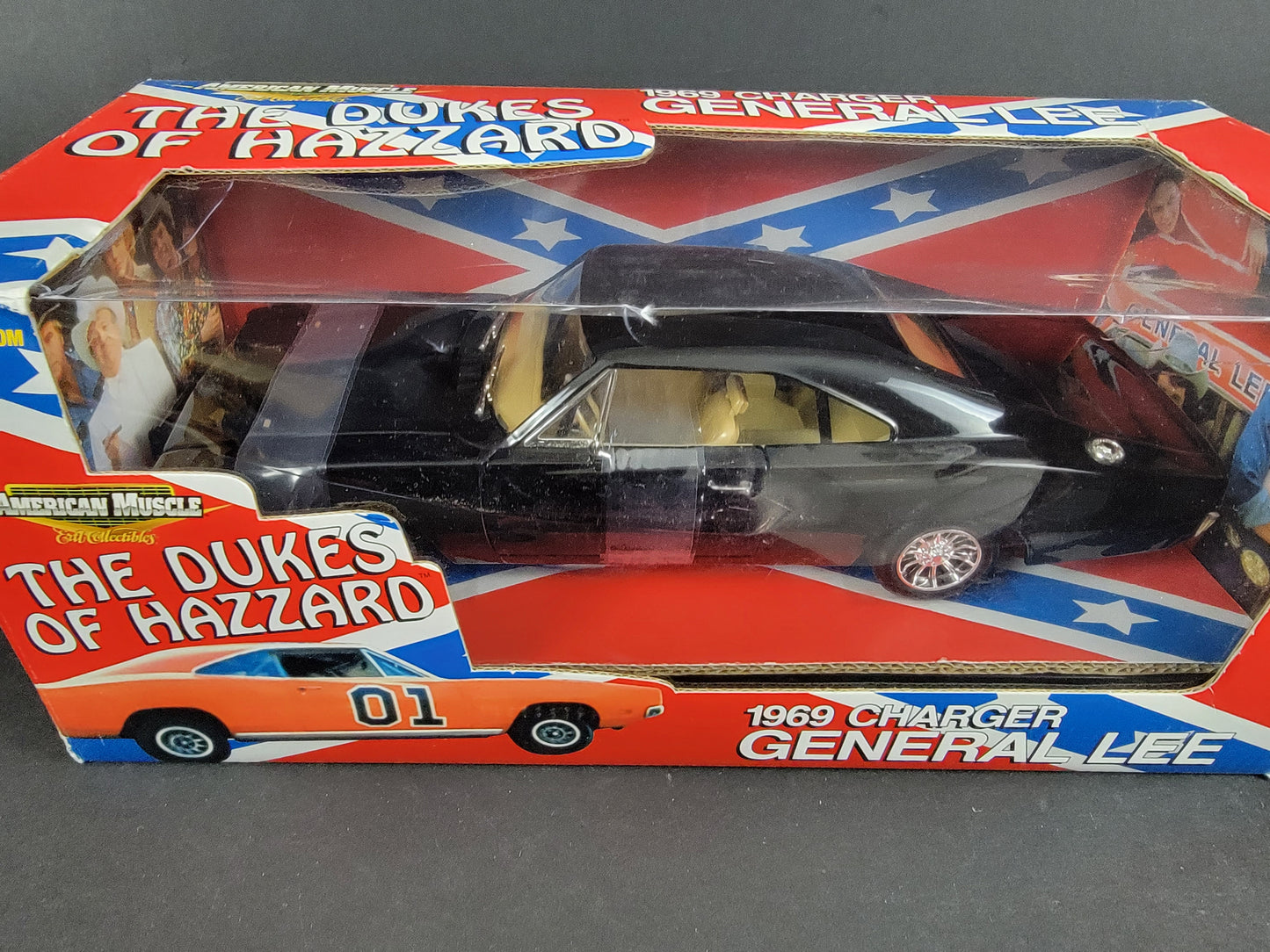 1:18 1969 Dodge Charger "Birthday" /  "Black" "General Lee" - 2002