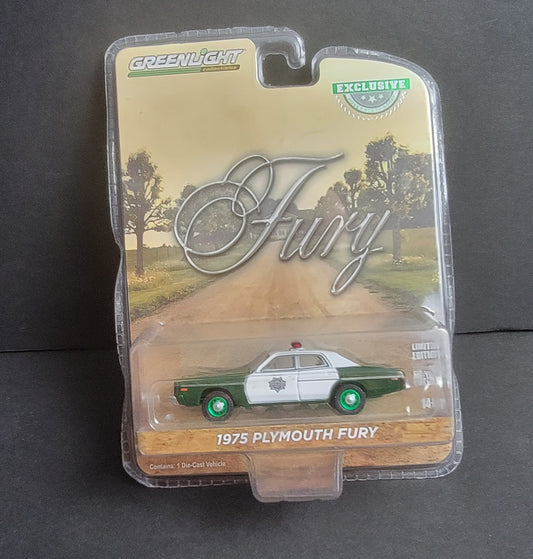 1:64 1975 Plymouth Fury, GREEN MACHINE "Capital City"