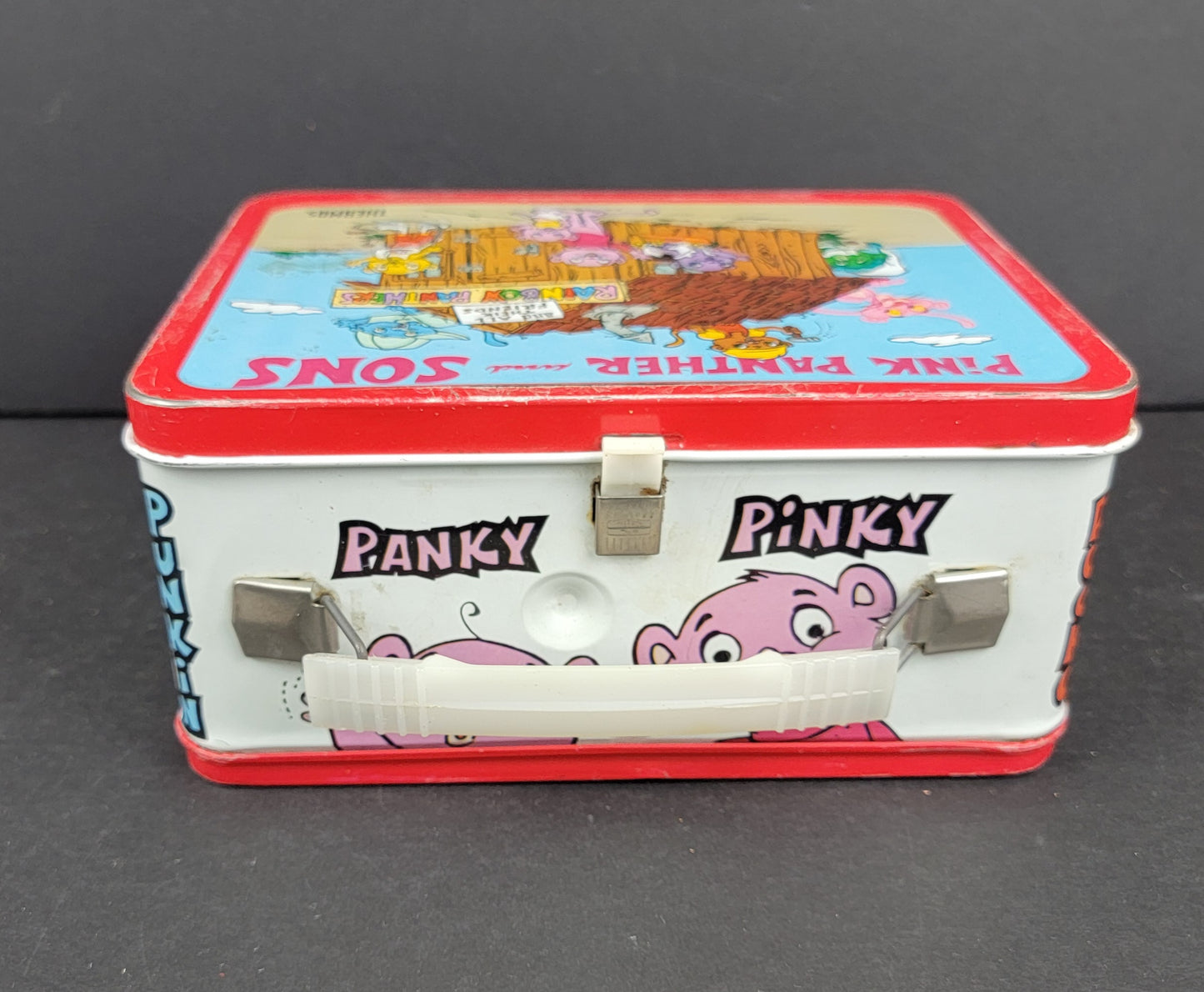 Pink Panther and Sons Metal Lunchbox & Thermos