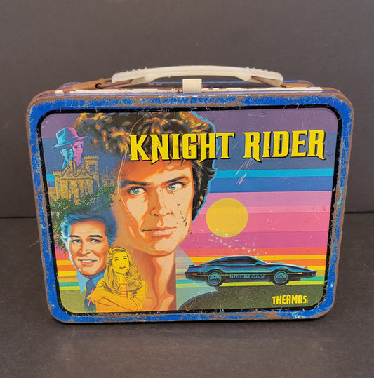 Knight Rider Metal Lunchbox (NO Thermos) - 1983