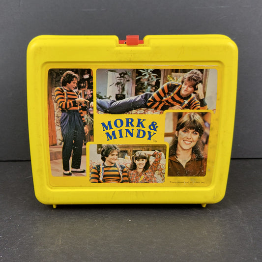 Mork & Mindy Plastic Lunchbox & Thermos - 1978