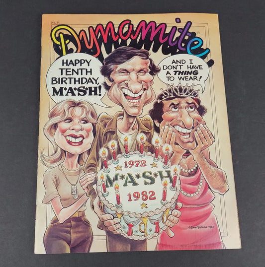 Dynamite Magazine - #91 1981, MASH