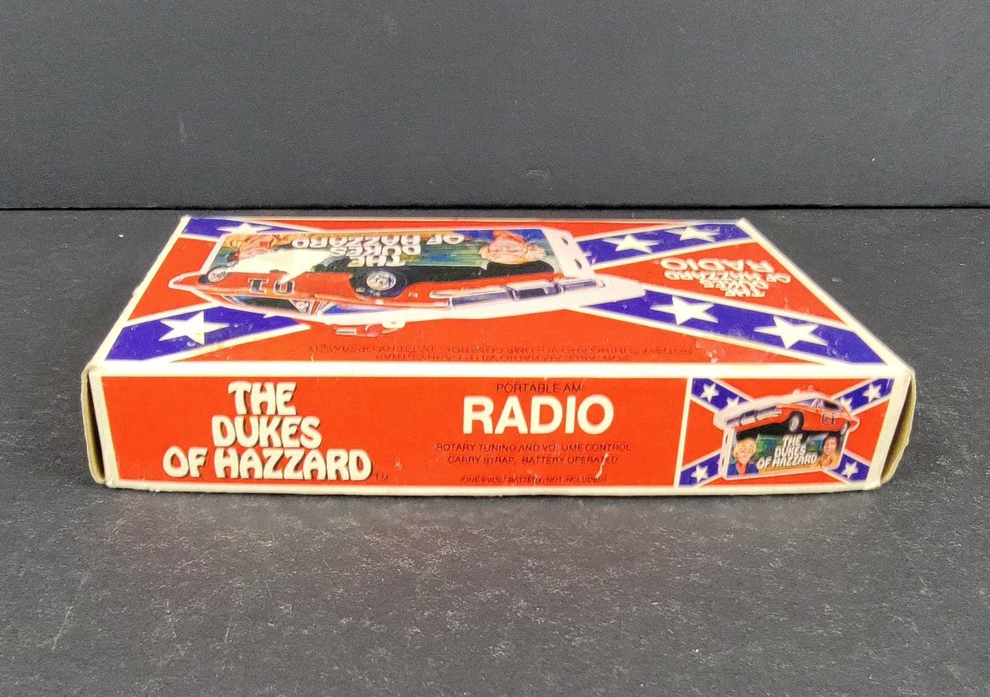 Dukes of Hazzard Portable AM Radio with box