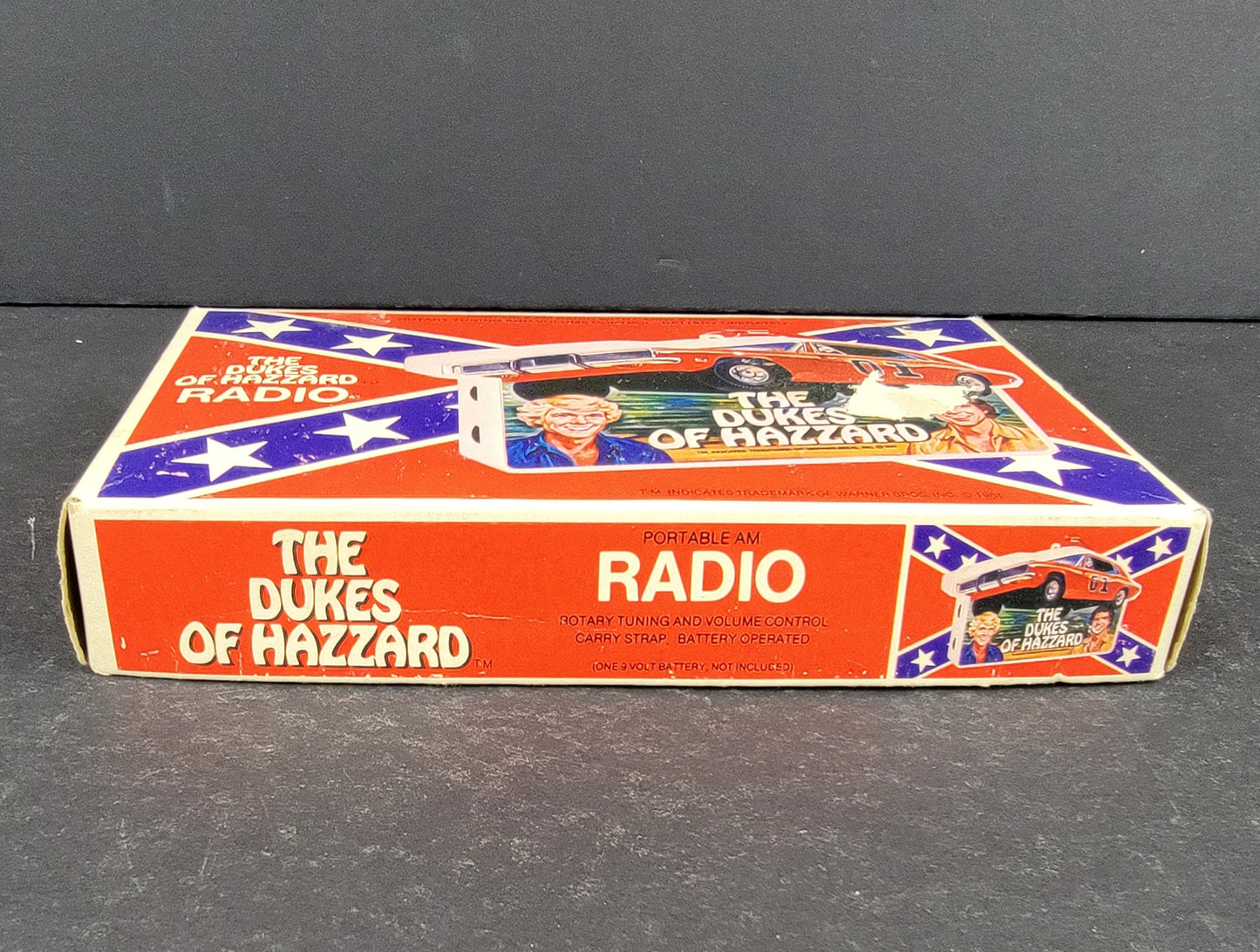 Dukes of Hazzard Portable AM Radio with box