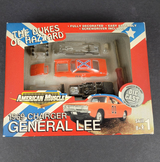 1:64 1969 Dodge Charger "General Lee" DIECAST Scale Model Kit - 2001