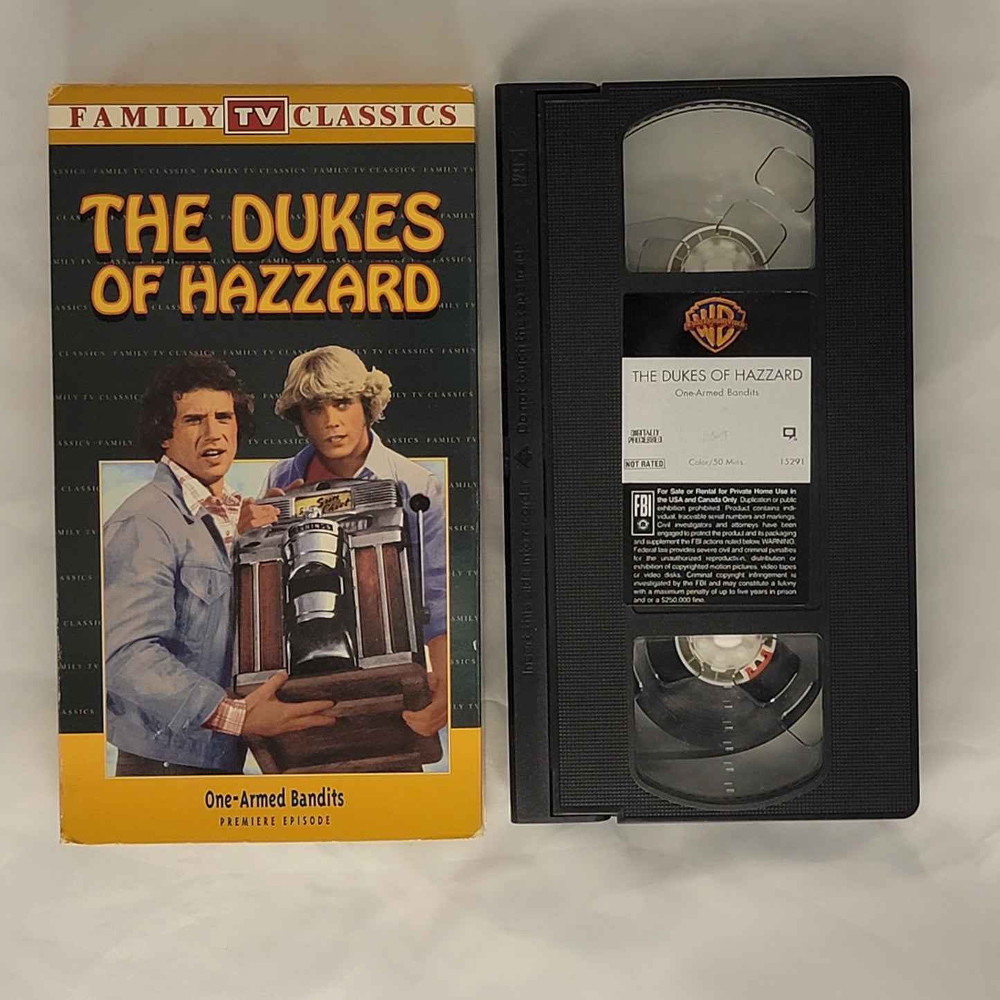 Dukes Of Hazzard on VHS, "One-Armed Bandits" - 1997