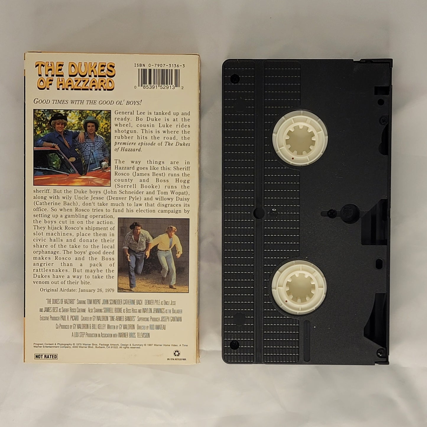 Dukes Of Hazzard on VHS, "One-Armed Bandits" - 1997