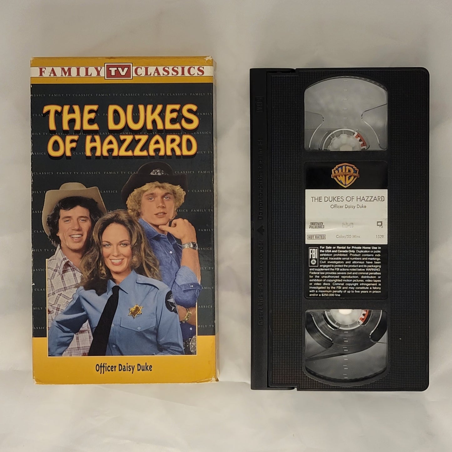 Dukes Of Hazzard on VHS, "Officer Daisy Duke" - 1997