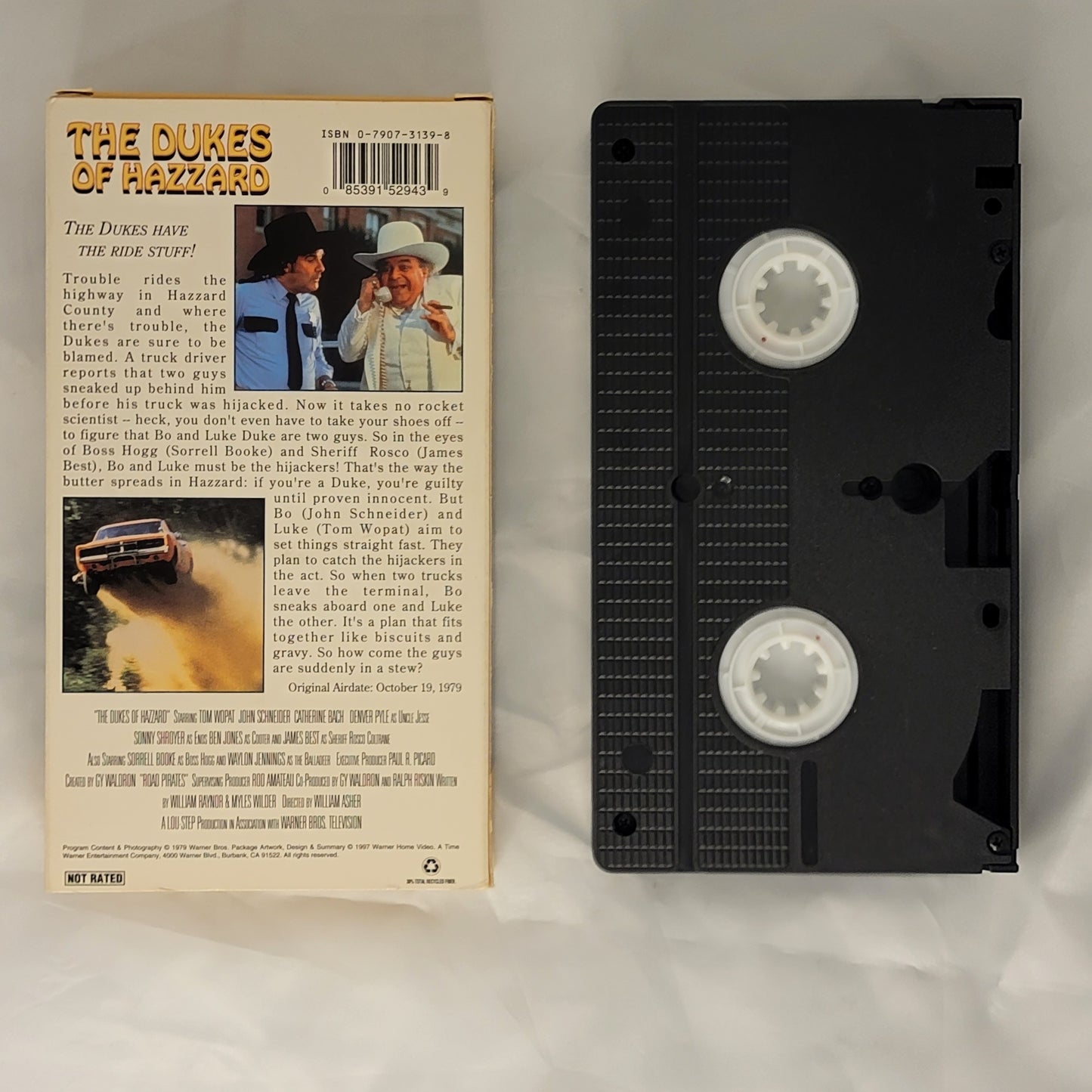 Dukes Of Hazzard on VHS, "Road Pirates" - 1997