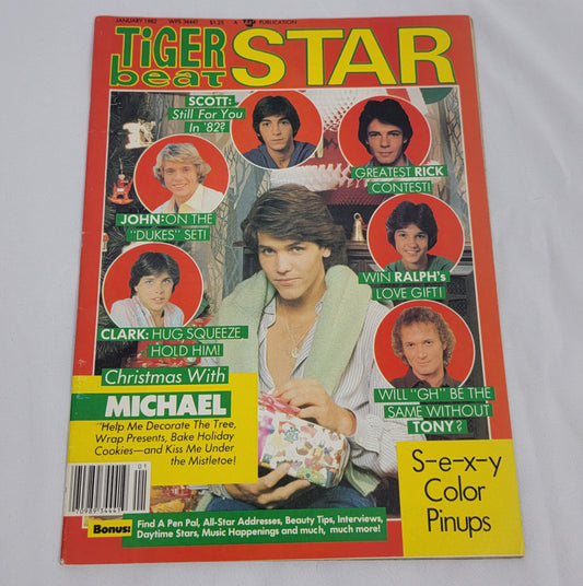 TIGER BEAT STAR Magazine, January 1982