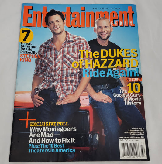 ENTERTAINMENT Weekly Magazine, August 12, 2005