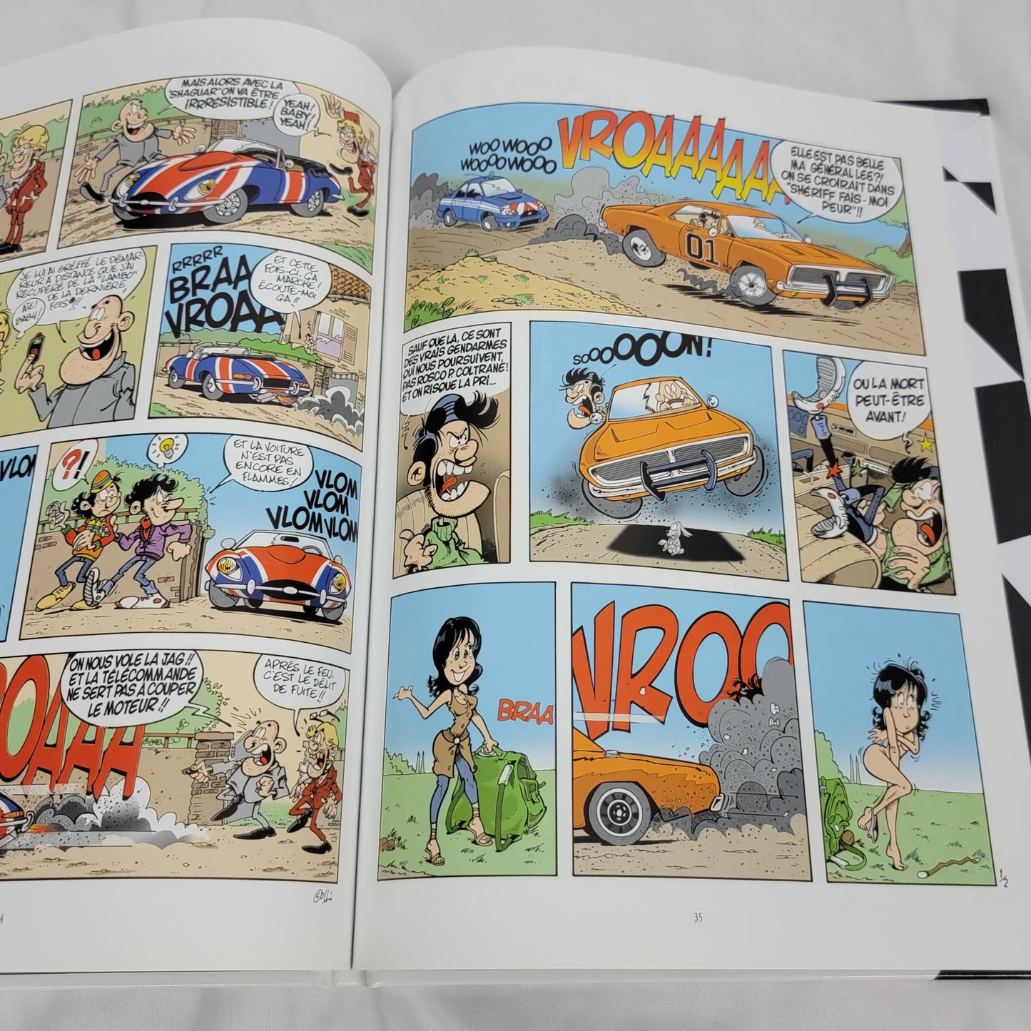 HOT ROAD 2, TUNING Movie, French Cartoon Book - 2008