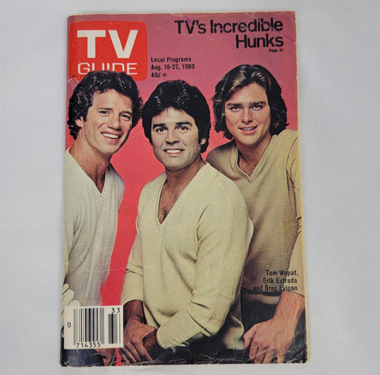 TV Guide, Magazine August 16-22, 1980