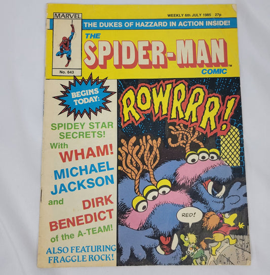 The Spider-Man Comic, #643, July 6, 1985 - UK