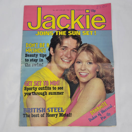 JACKIE Magazine, #860, June 28, 1980