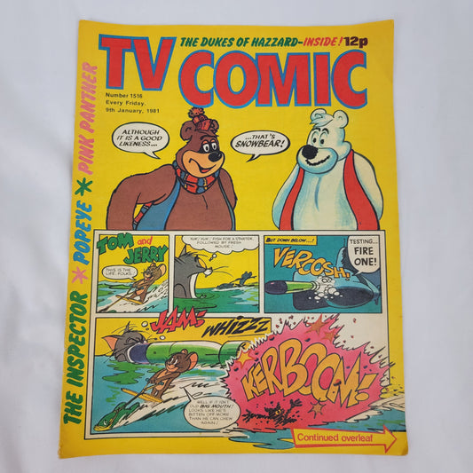 TV COMIC, 1516, 9 January 1981 - UK