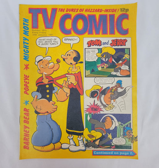 TV COMIC, 1519, 30 January 1981 - UK