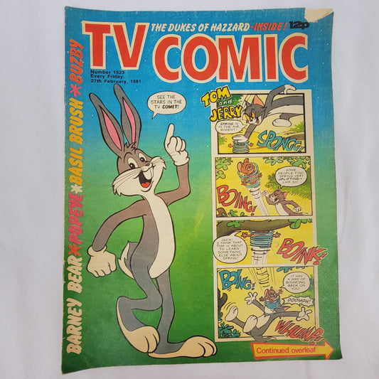 TV COMIC, 1523, 27 February 1981 - UK