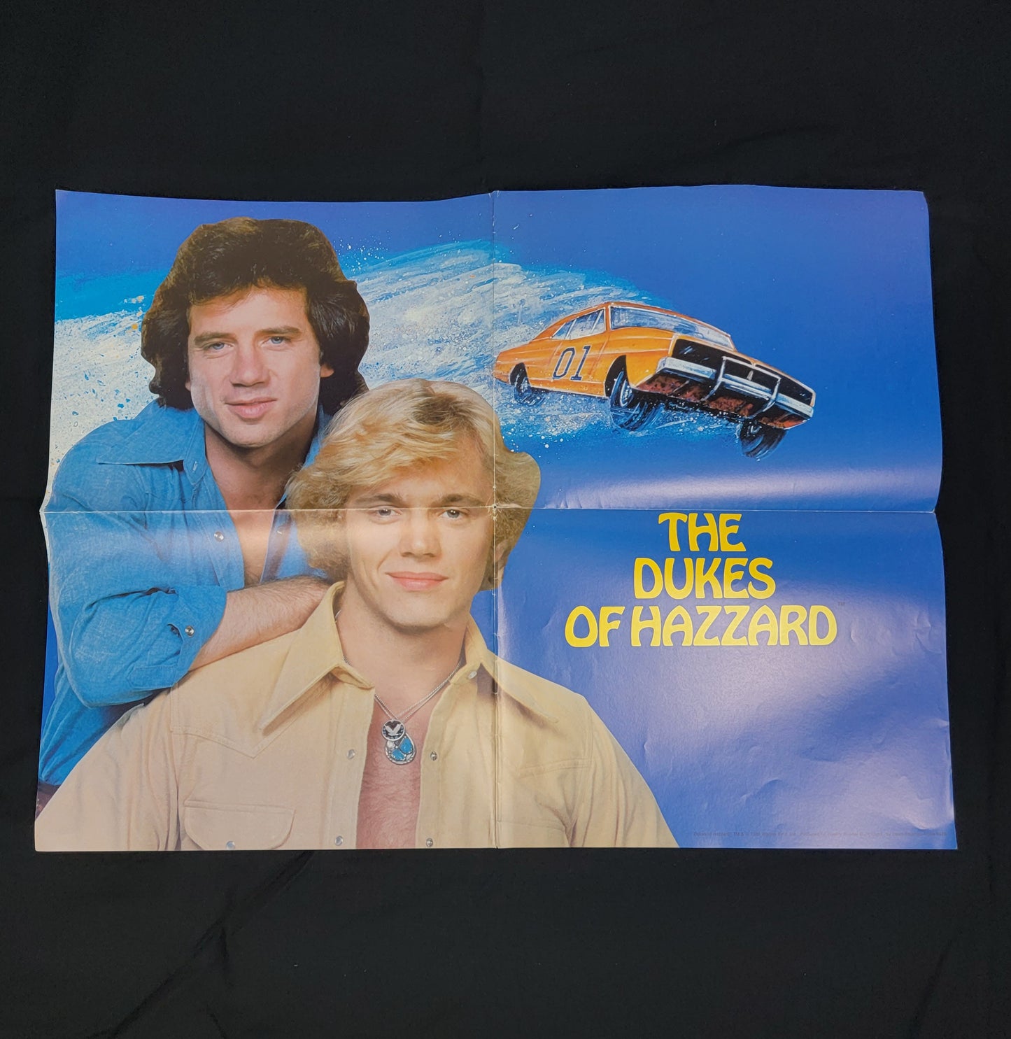 Weekly Reader Book Club Dukes Of Hazzard Poster - 1980